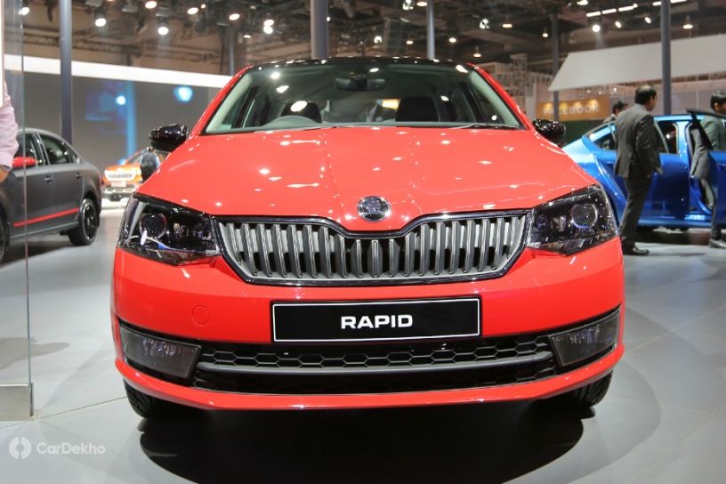 Skoda Rapid Petrol front Skoda Rapid Petrol front