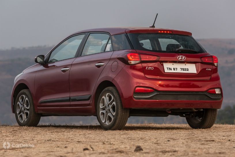 Hyundai Elite i20 diesel rear