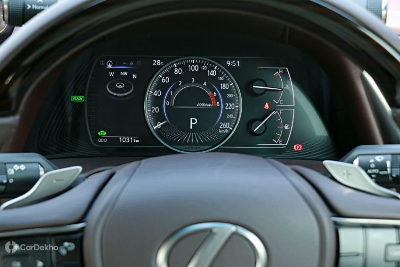 Lexus ES300h 7-inch digital instrument cluster Lexus ES300h 7-inch digital instrument cluster