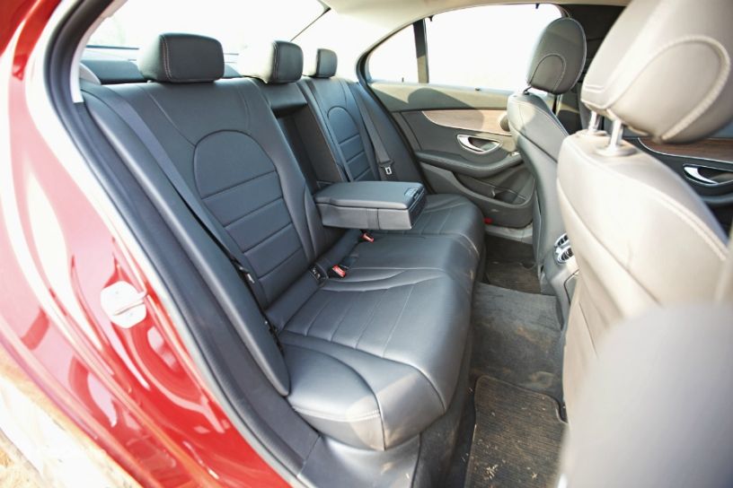 Mercedes-Benz C-Class rear seats