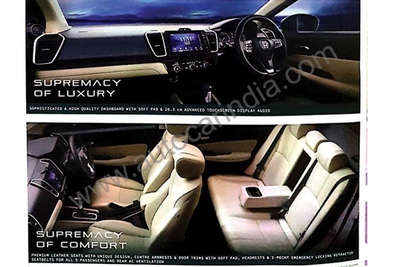 2020 Honda City Brochure Leaked; Gets Civic And CR-V’s Most Talked About Feature