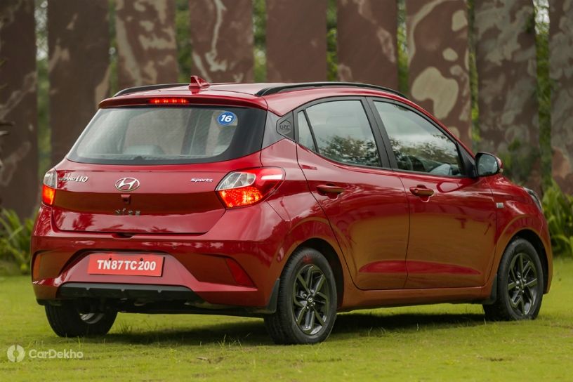 Hyundai Grand i10 Nios rear Hyundai Grand i10 Nios rear