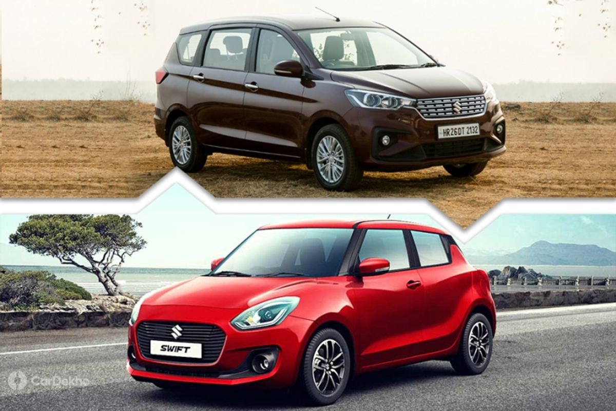 Maruti Suzuki Ertiga and Swift Maruti Suzuki Ertiga and Swift
