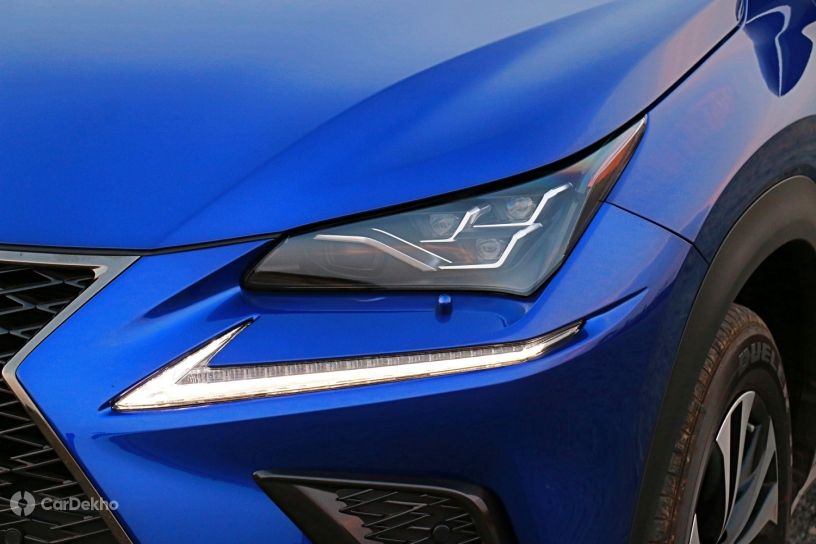 Lexus NX headlamp and DRL