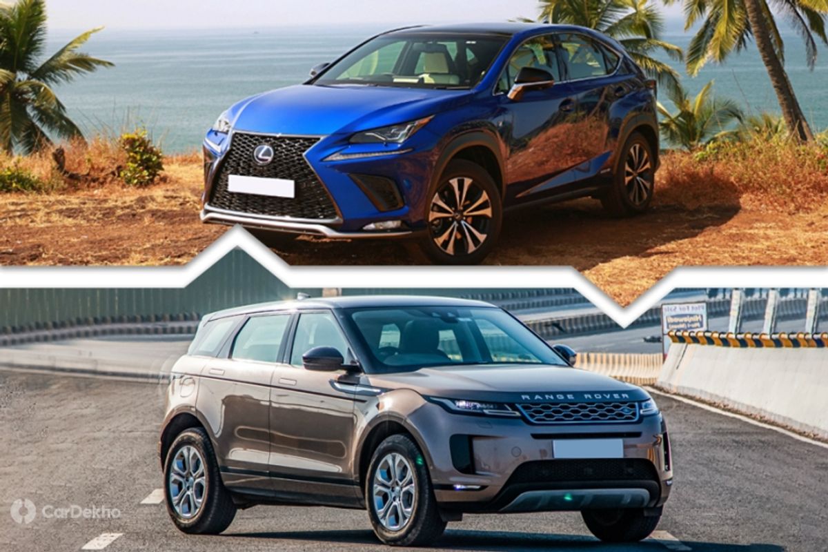 Lexus NX vs Range Rover Evoque
