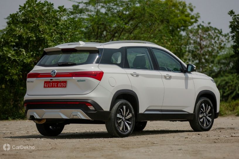 MG Hector rear MG Hector rear