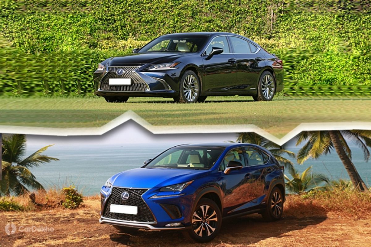 Lexus ES and Lexus NX