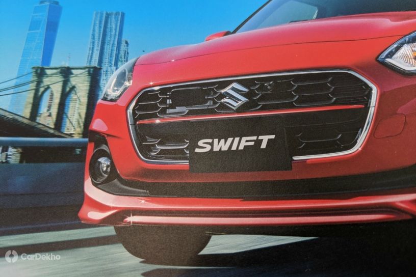 India-bound Suzuki Swift Facelift Leaked Online