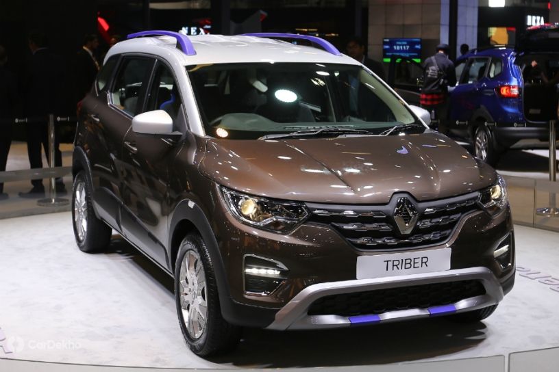 Renault Triber AMT at Auto Expo 2020