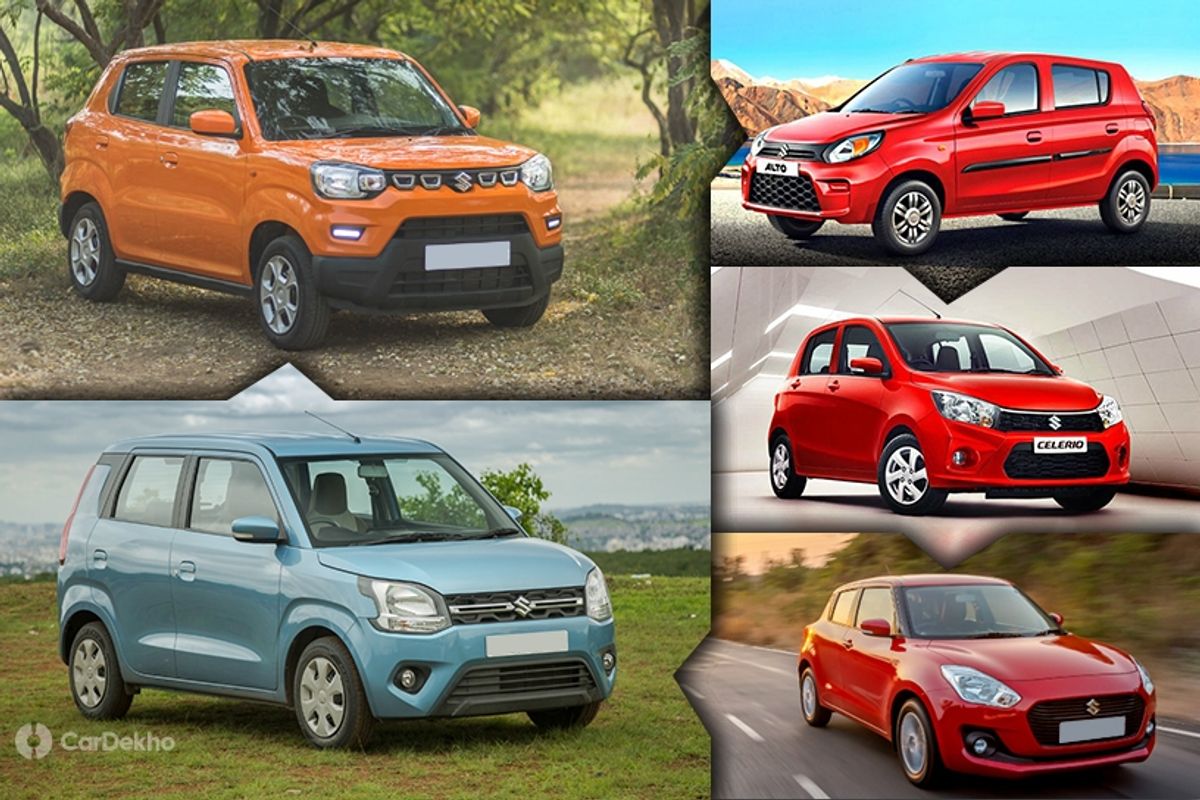 Maruti Suzuki S-Presso, WagonR, Alto, Celerio, And Swift Maruti Suzuki S-Presso, WagonR, Alto, Celerio, And Swift