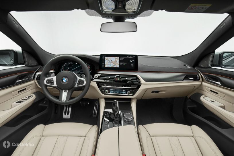 2021 BMW 6 Series GT cabin