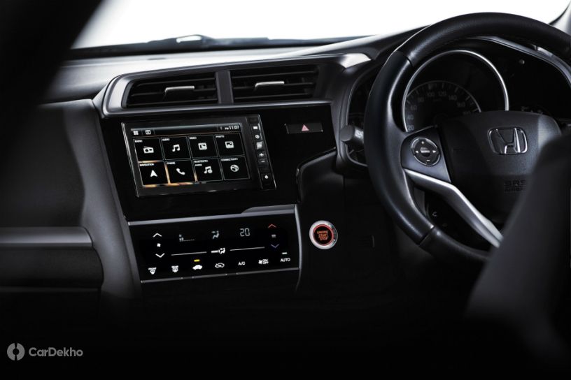 Honda WR-V touchscreen infotainment system