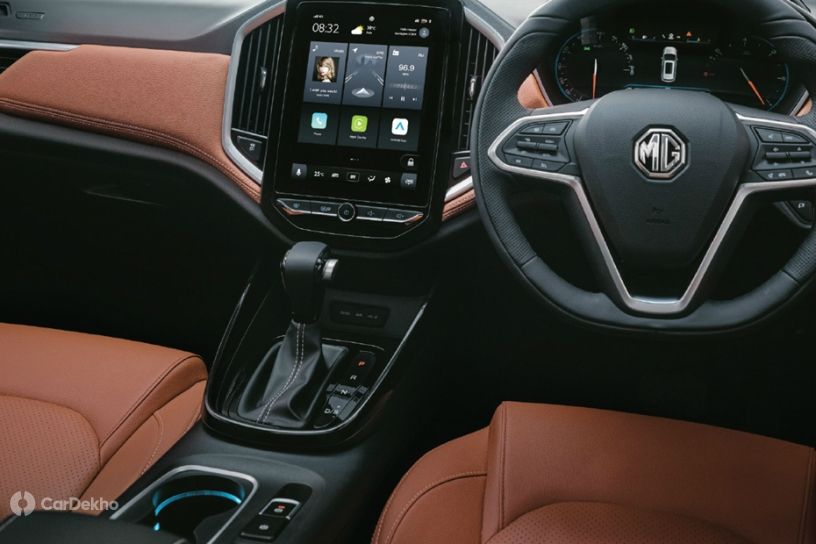 MG Hector Plus interior MG Hector Plus interior