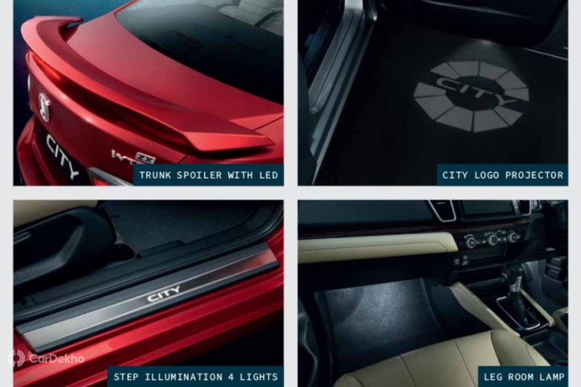 Honda City 2020 Accessories Detailed
