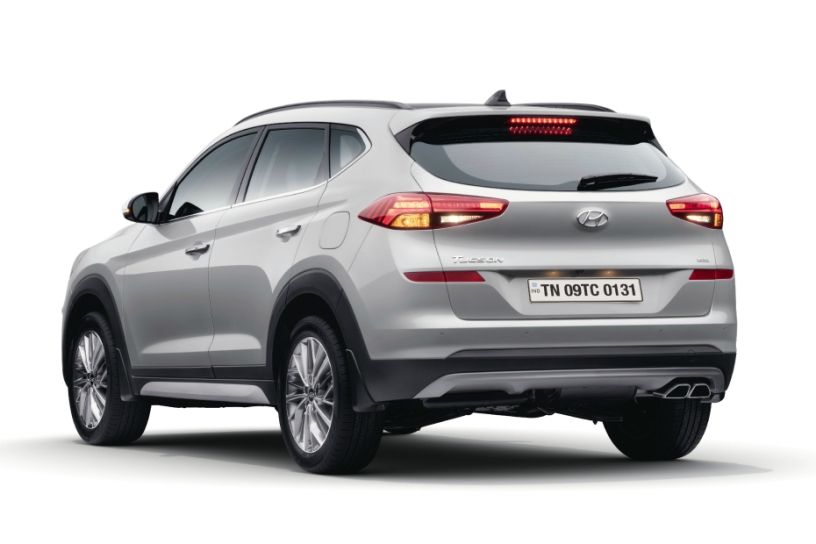 Hyundai Tucson rear Hyundai Tucson rear