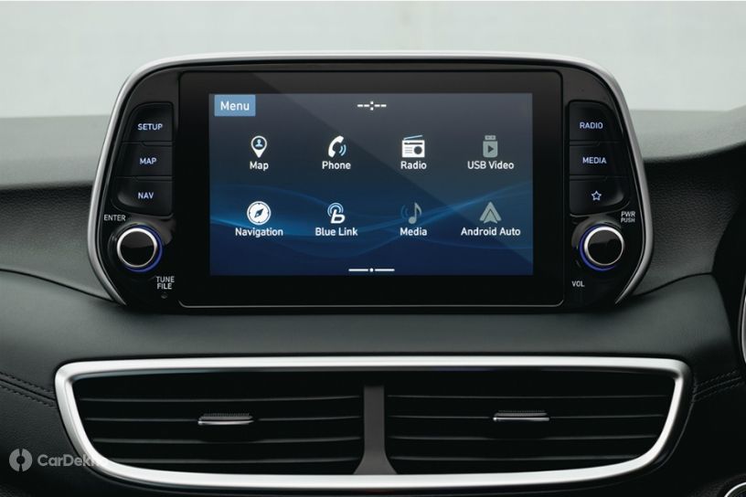 Hyundai Tucson infotainment system Hyundai Tucson infotainment system