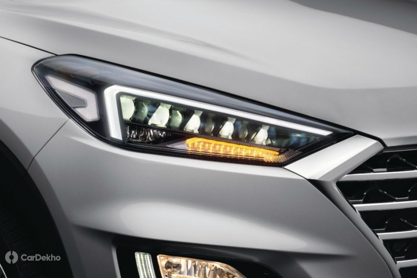Hyundai Tucson LED headlamps Hyundai Tucson LED headlamps