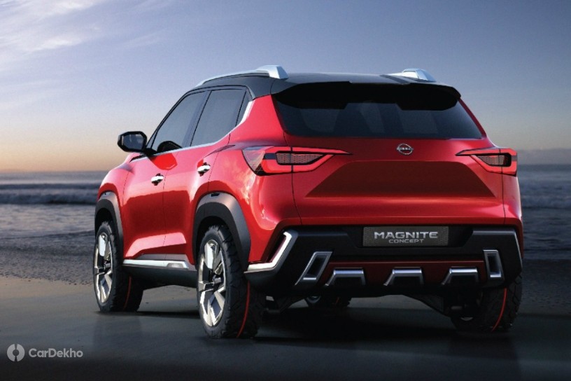 Nissan Magnite Spied In TopSpec Variant With Alloy Wheels