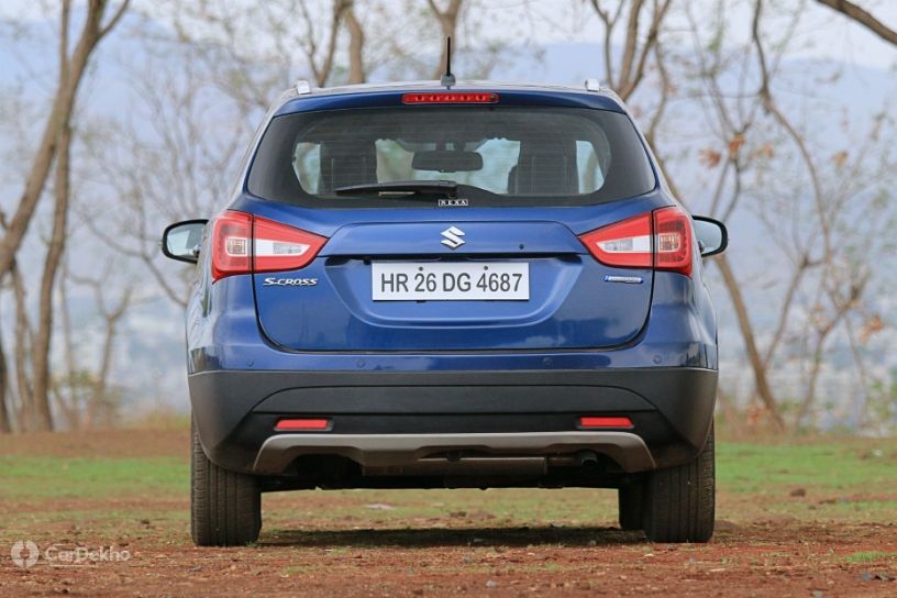 Maruti S-Cross diesel rear Maruti S-Cross diesel rear