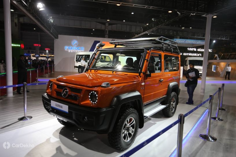 2020 Mahindra Thar-Rival New-gen Force Gurkha To Launch By Diwali