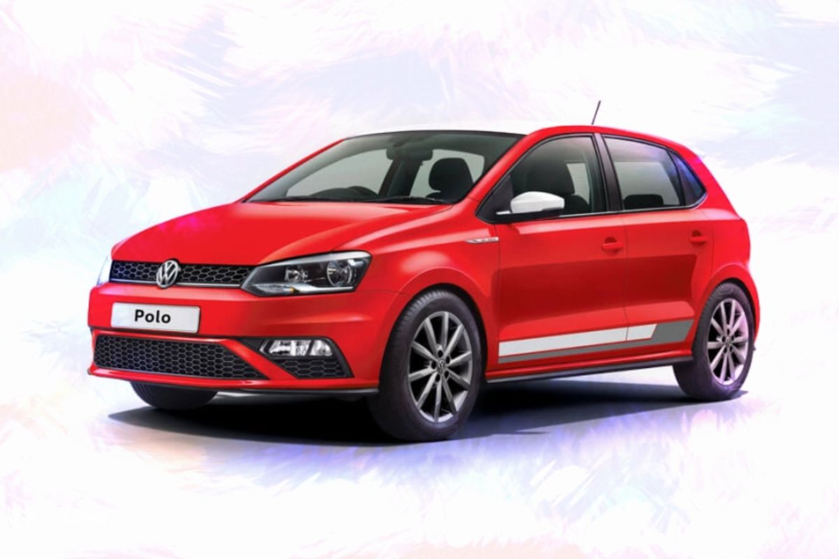 VW Polo Red and White Edition