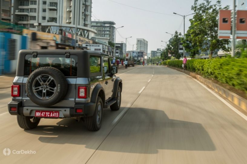 Mahindra Thar rear