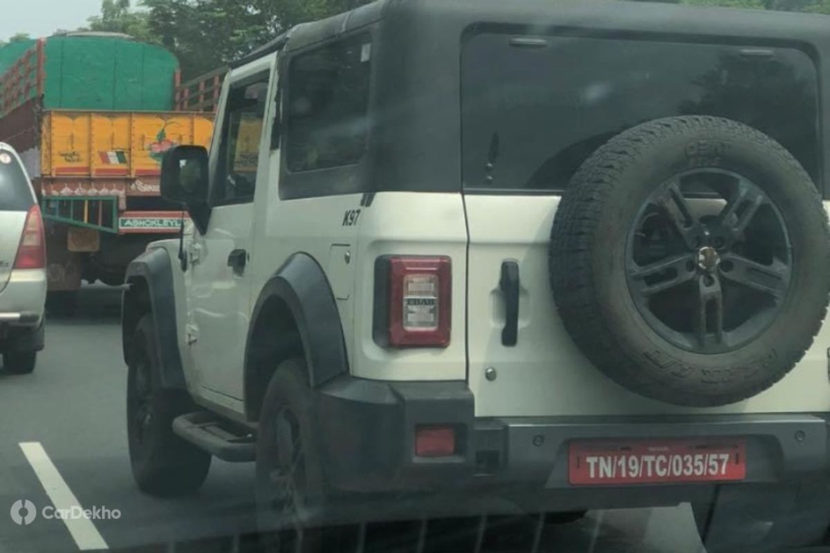 Mahindra Thar White