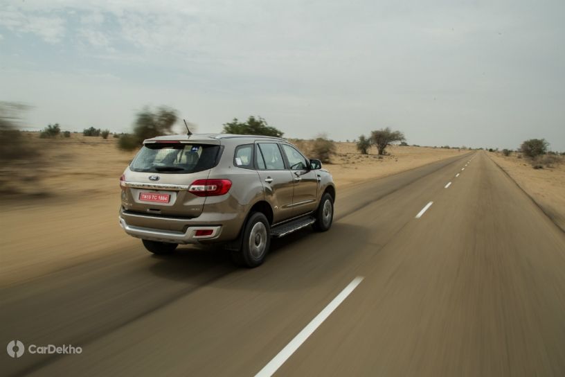 Ford Endeavour rear