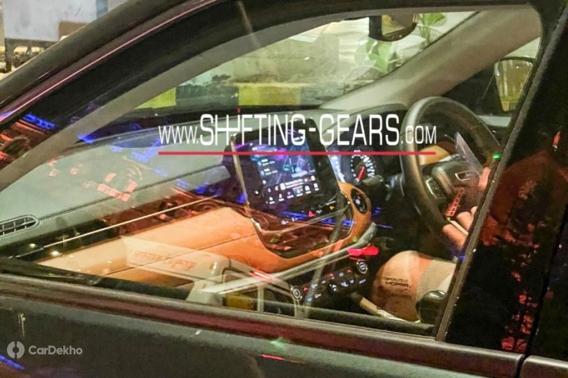 Jeep Compass Facelift Interior