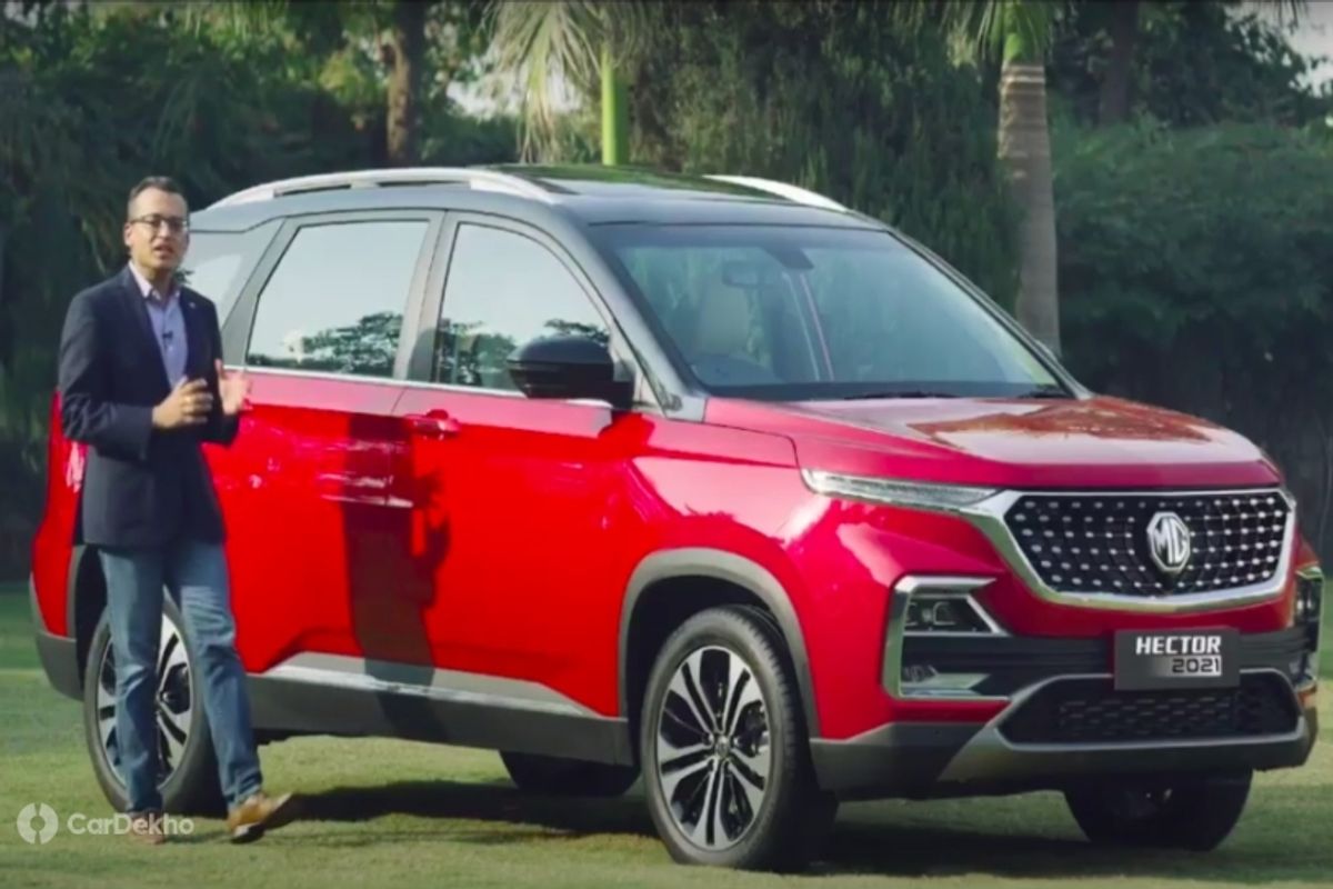 MG Hector Facelift 2021