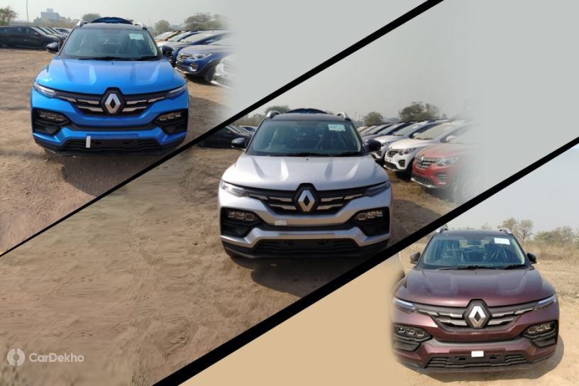Renault Kiger SUV Snapped In Different Shades Ahead Of March Launch