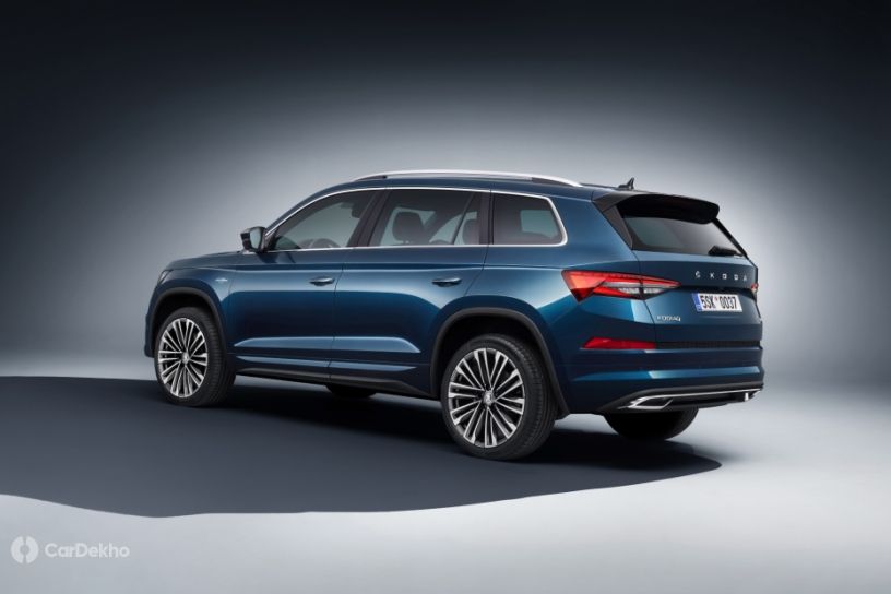 2021 Kodiaq L&K Rear 2021 Kodiaq L&K Rear