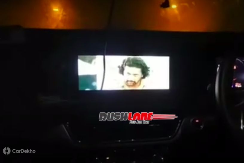 Upcoming Mahindra XUV700 Interior Spy Shots Reveal Dual-screen Setup