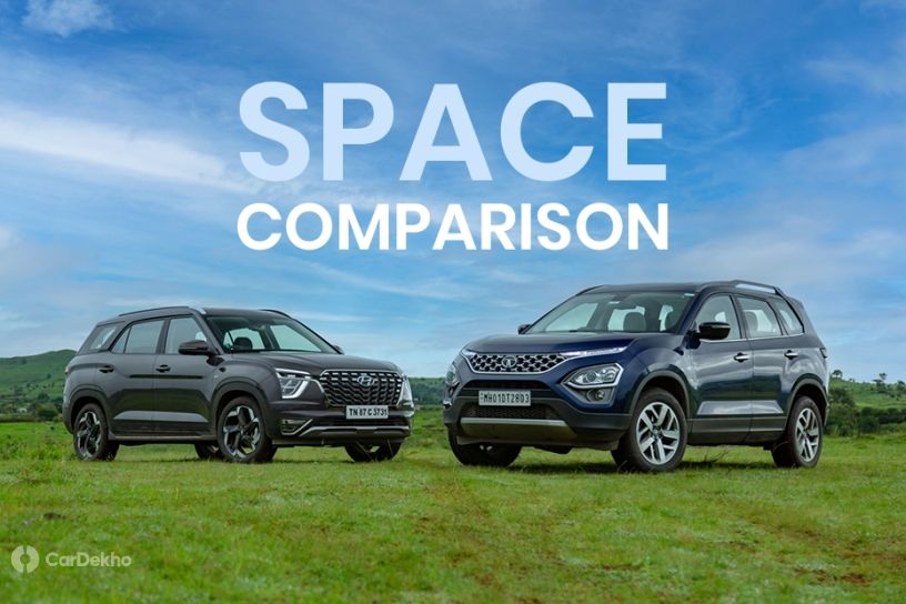 Tata Safari vs Hyundai Alcazar: Space Comparison