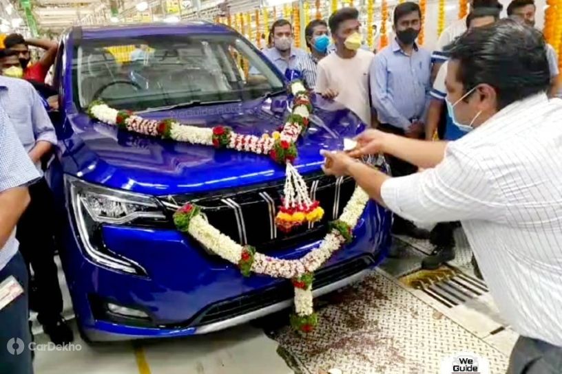 Mahindra Seems To Have Commenced Series Production Of The XUV700
