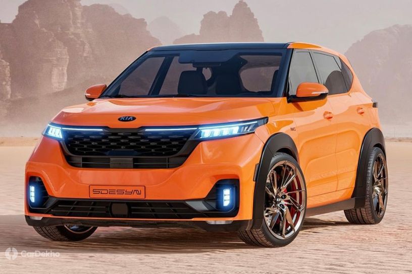 Check Out This Kia Seltos GTZ Concept In All Its Orange Glory