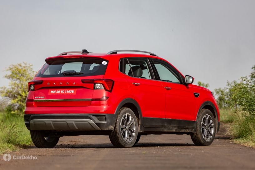 Skoda Kushaq rear Skoda Kushaq rear