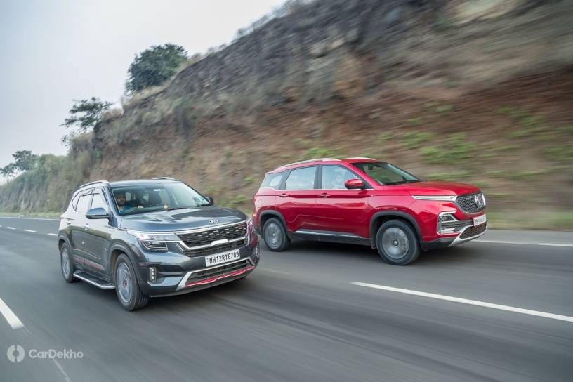 Kia Seltos and MG Hector