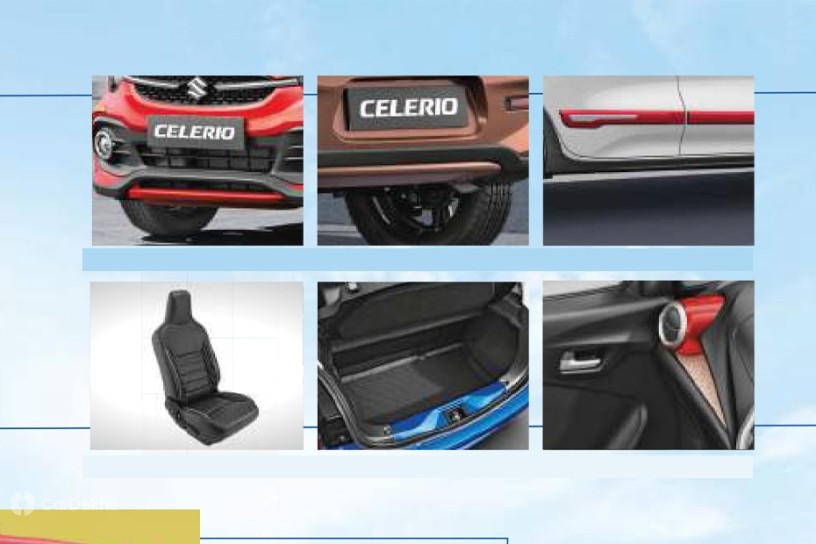 2021 Maruti Celerio Accessories Detailed With Pricing