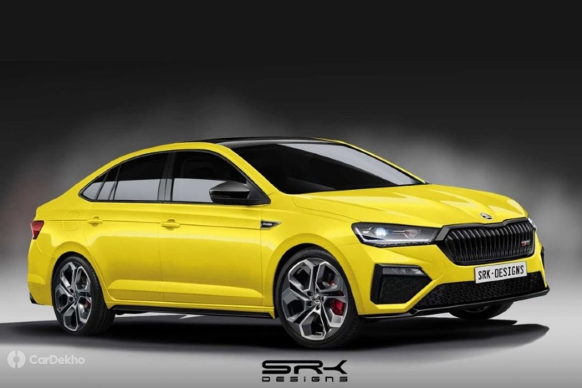 Skoda Slavia RS render