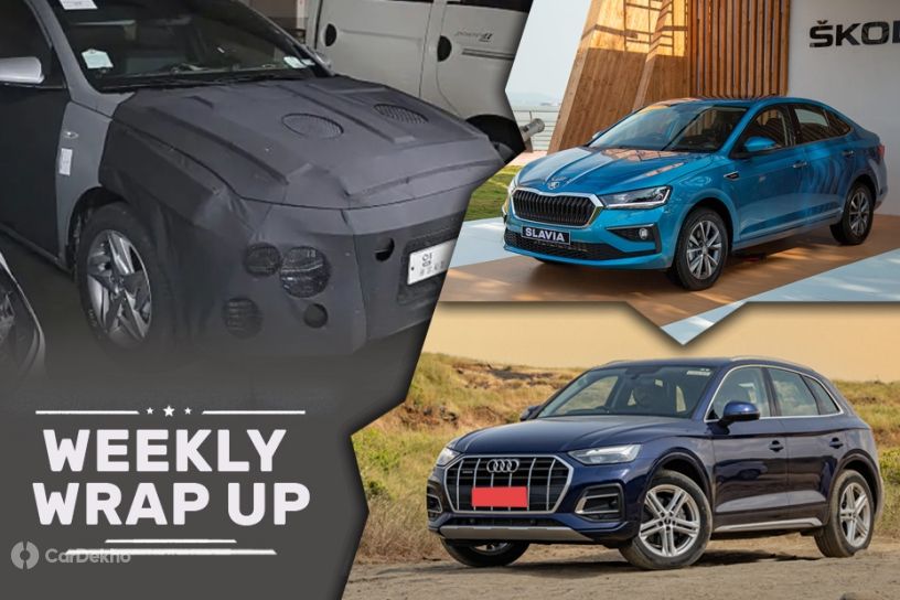 Car News That Mattered This Week: Skoda Slavia First Look Review, Audi Q5 Facelift Launched, New-Gen Hyundai Verna Spied