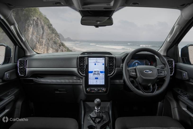 2022 Ford Ranger cabin