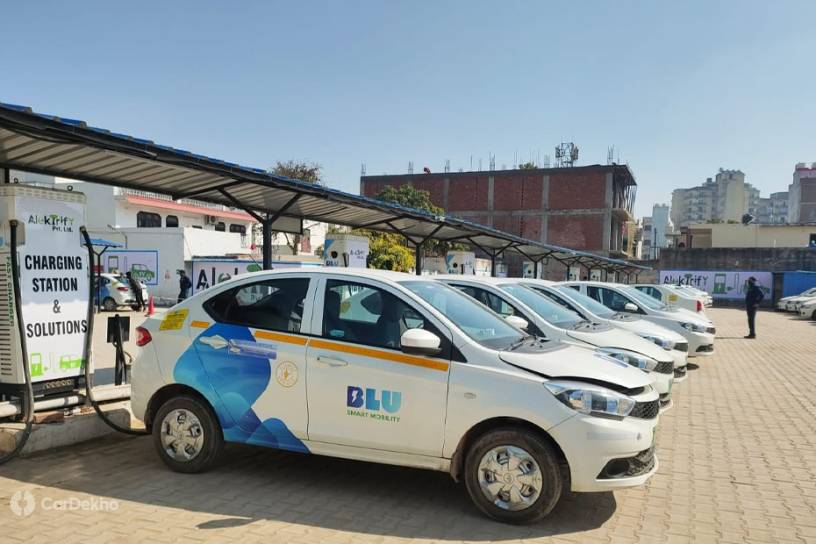 India’s Largest EV Charging Station Set Up In Gurugram | CarDekho.com