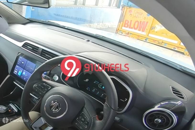 2022 MG ZS EV Exterior And Interior Detailed In New Spy Shots ...