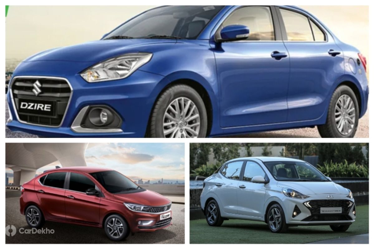 maruti dzire vs tata tigor vs hyundai aura