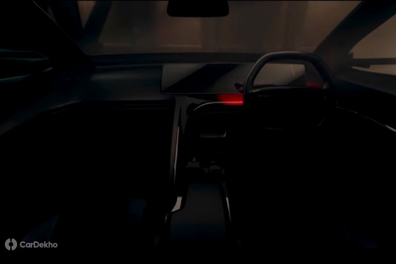 Upcoming Mahindra Born Electric Vision Concept Interior Teased