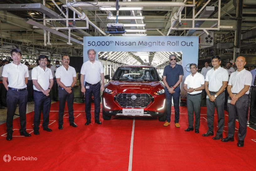 Nissan Rolls Out 50,000th Unit Of The Magnite