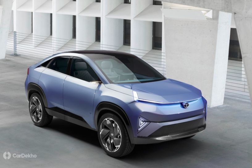 Tata Curvv Electric SUV Coupe Concept Detailed In 15 Pictures