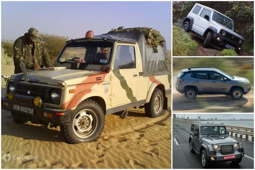 Top 5 SUVs That Can Fill The Void Left By The Indian Army Maruti Gypsy