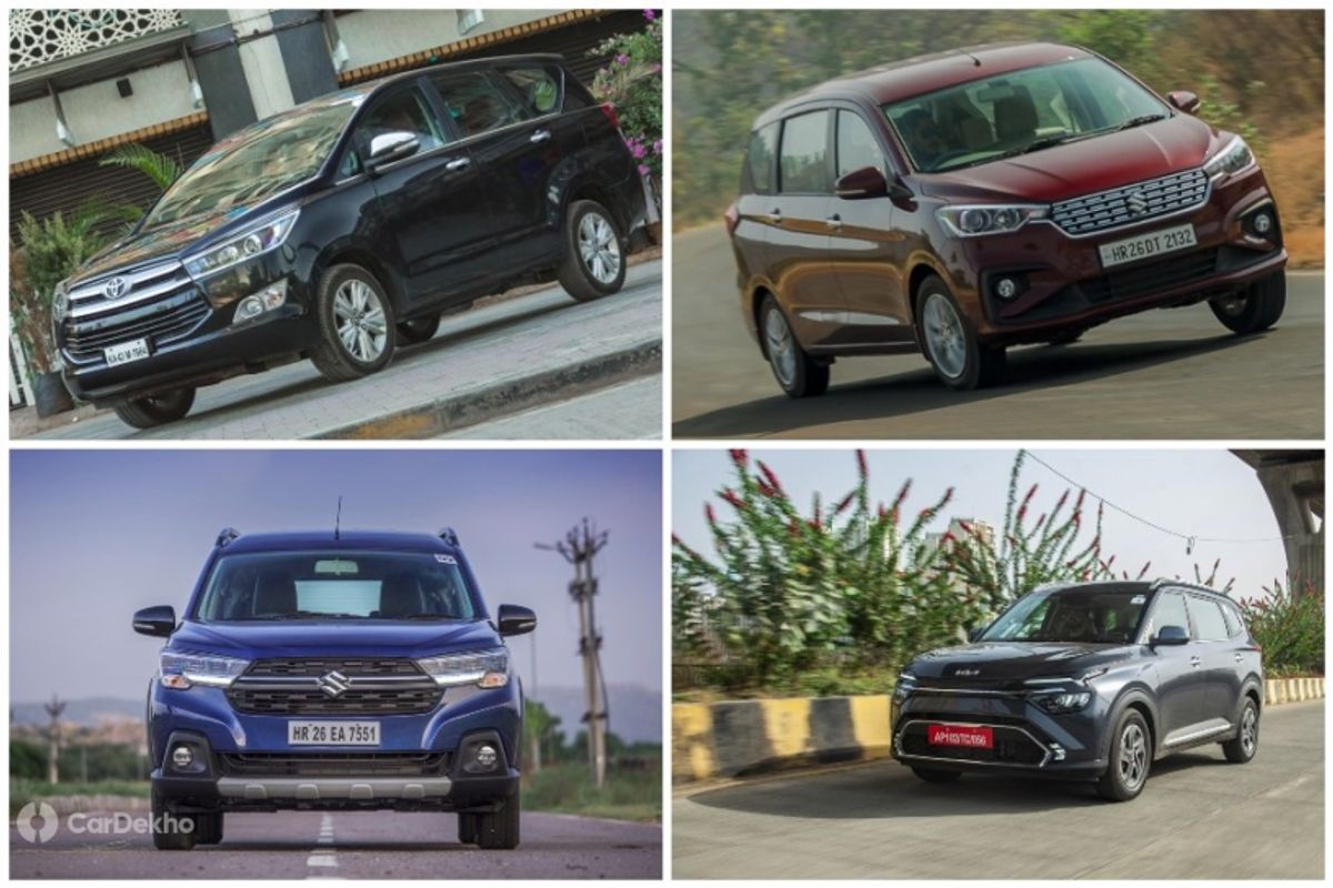 Toyota Innova Leads MPV Sales In March 2022 Ahead Of Maruti Ertiga And Kia Carens